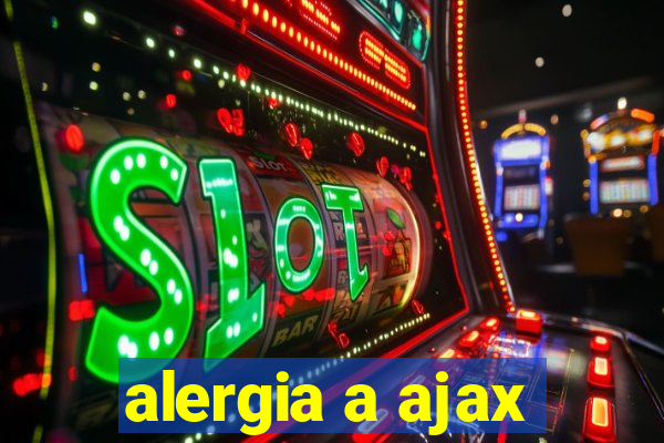 alergia a ajax